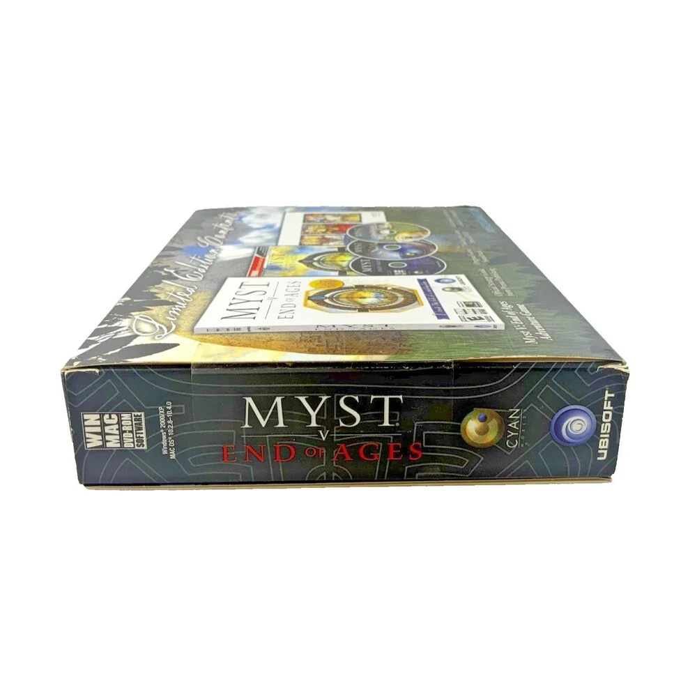 Myst V: End of Ages Limited Edition Vintage 2005 Ubisoft New Factory Sealed